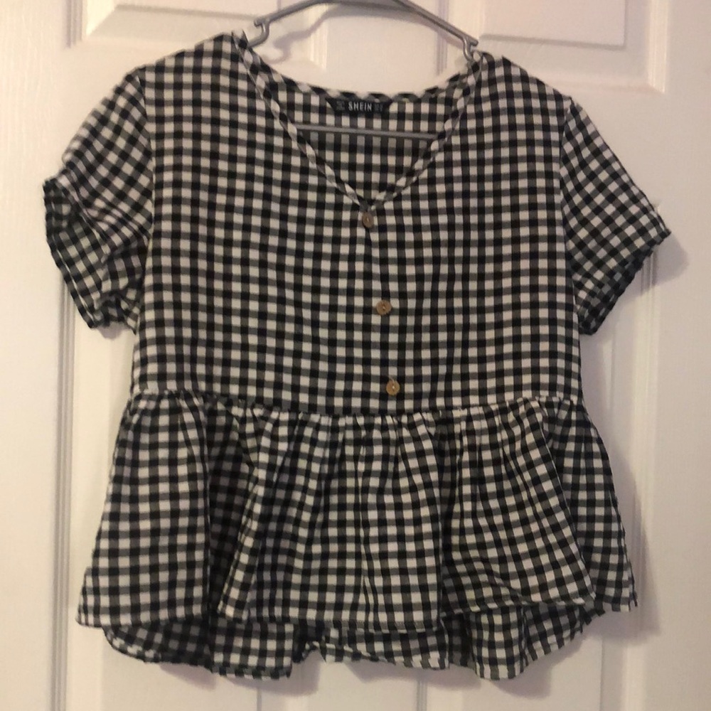Womens cropped shirt